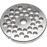 Grille taille 32 compatible avec caso hachoir � viande - diam�tre des trous 10mm, trou central 13, 4mm, ...
