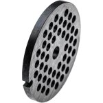 Grille taille 32 compatible avec kbs hachoir � viande - diam�tre des trous 8mm, trou central 13, 4mm, ...