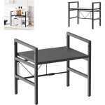 La grille verticale du four � micro - ondes convient au rangement de la cuisine. comptoirs de cuisine. ...