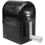 Grinder d'herbe � main, manuel de broyeur d'�pices � manivelle main