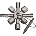 (gris)cl� universelle pour armoires de commande � 8 empreintes 001101
