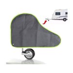 Gris housse de timon remorques, housse de protection pour caravanes et remorques attelage universelle ...