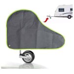 Gris housse de timon remorques, housse de protection pour caravanes et remorques attelage universelle ...