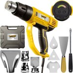 Grizzly tools - pistolet  air chaud lectrique fixedbyu avec affichage led, rglage de la temprature ...