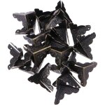 Groofoo - lot de 30 protections d'angle en mtal pour coffres, protection de coin dcorative vintage ...