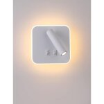 Groofoo rglable feux de chevet lampe murale htel intrieur lumires mural lit lampe murale couloir ...