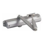 Groom - ferme porte argent gr010 bras reglable std 4