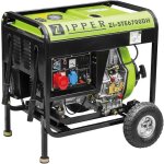 Zipper - groupe electrogene generateur diesel 5000w 418cc zi - ste6700dh