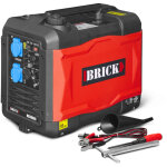 Brick - groupe lectrogne inverter silencieux max 2900w - 2 prises