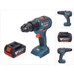 Bosch gsb 18v - 55 professional perceuse - visseuse  percussion sans fil 18 v 55 nm brushless + 1x batterie ...