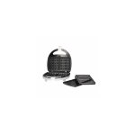 Gsc - machine à sandwich double pipu avec 3 plaques (classique, grill et gaufre) 750w Gsc - machine à sandwich double pipu avec 3 plaques (classique, grill et gaufre) 750w