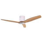 Gsc - ventilateur de plafond kasama avec lumi�re cct orientable et commande �132 dc blanc