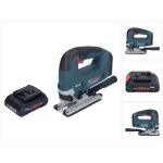 Bosch gst 18v - 125 b professional scie sauteuse sans fil 18 v 125 mm brushless + 1x batterie procore ...