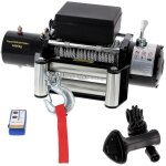 Gt market - treuil �lectrique avec t�l�commande sans fil 5896 kg