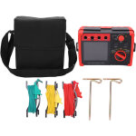 Jeffergarden gt5105a 2000? testeur de r�sistance de terre num�rique compteur de r�sistance de terre ohm ...