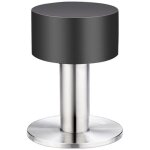 Gta - but�es porte adhesive acier inoxydable butoir arr�ts porte door stoppers avec caoutchouc antichoc ...