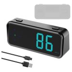 Lifcausal affichage tte haute gps avec compteur de vitesse numrique (km / h / mph) cran led color, ...