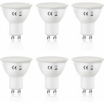 Gu10 led blanc chaud 6w ampoule remplace 60w ampoule � �conomie d'�nergie angle de faisceau 110� spot ...