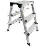 G�de - escabeau alu 3 marches - marchepied pliable gat 3s