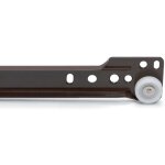 Guia omge bruno r. 4001 - 35 marron - bruno - jgo. gu�as met�licas marrones para caj�n con ca�da de fabricaci� ...