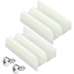 Guide inf�rieur pour porte de douche coulissante m6219 (suspension haute), rails de 1 / 2 po, paquet ...