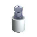 Guide olive nylon pour portail coulissant 30mm