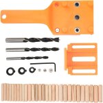 Guide perceuse trous goujon bois, gabarit tourillon per�age cheville but�e parall�le goujonnage taille ...