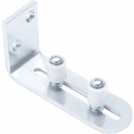 Guide de plancher de porte coulissante, syst�me de porte coulissante rail de roulement 1 pcs, guide de ...