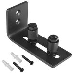Guide portail coulissant guide de plancher guide de rail porte coulissante rglable en acier au carbone ...