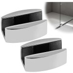 Guide de sol en acier inoxydable porte coulissante en verre guide au sol porte coulissante : 2 pi�ces ...