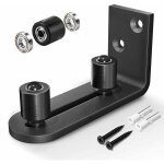 Guide de sol inf�rieur pour porte de grange coulissante, roulements � billes r�glables, syst�me de montage ...