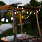 Guirlande f�te blanc pur 9m