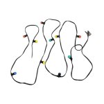 Vision - el - guirlande guinguette 10 m�tres - 10 douilles + ampoules led b22 miidex lighting�