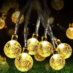 Guirlande guinguette exterieur solaire, 30 led 9, 8m 8 modes, guirlande lumineuse exterieure Étanche ... Guirlande guinguette exterieur solaire, 30 led 9, 8m 8 modes, guirlande lumineuse exterieure Étanche ...