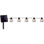 Guirlande guinguette solaire led 6. 15m, 10 ampoules, 2700k blanc - chaud, ip44, crépusculaire tibelec ... Guirlande guinguette solaire led 6. 15m, 10 ampoules, 2700k blanc - chaud, ip44, crépusculaire tibelec ...