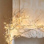 Guirlande led cherry compact 9m blanc chaud 400 led