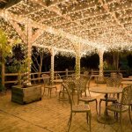 Guirlande lumineuse � 500 led, 50m, �clairage de jardin int�rieur et ext�rieur pour carnaval, mariage ...