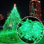 Guirlande lumineuse 50m 1000 led guirlande lumineuse carnaval mariage extrieur jardin intrieur clairage(ver ...