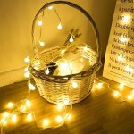 Guirlande lumineuse de 6 m, guirlande lumineuse à boules, 40 petites boules étanches ip65, éclairage ... Guirlande lumineuse de 6 m, guirlande lumineuse à boules, 40 petites boules étanches ip65, éclairage ...
