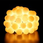 Guirlande lumineuse, 80 led lumires de boule de nol 8 modes avec fonction minuterie, impermable guirlande ...