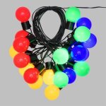 Guirlande lumineuse d'ext�rieure - 20 ampoules g50 led - �50 x h60 mm - multicolore - 5 m�tres