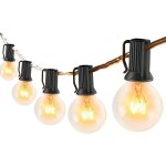 Guirlande lumineuse extrieure et intrieur, 25 + 2 ampoules etanche 7. 62m de guirlande guinguette dcoration ...