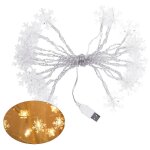 Guirlande lumineuse ferique usb 20 led, lumires dcoratives pour nol, mariage, maison