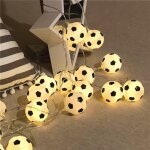 Guirlandes lumineuses football, guirlande lumineuse int�rieur / jardin, fairy lights led usb, 3m blanc ...