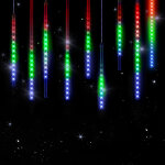 Monzana ? guirlande lumineuse d'ext�rieur 8, 6 m ? 480 led effet pluie stalactite ? ip44 pour int�rieur ...