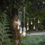 Star trading - guirlande lumineuse led d'extrieur string light, clairage extrieur, ampoules, blanc ...