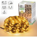 Guirlande lumineuse led micro cluster 18m 600 leds, extra blanc chaud, 8 fonctions, fonctionnement Électrique, ... Guirlande lumineuse led micro cluster 18m 600 leds, extra blanc chaud, 8 fonctions, fonctionnement Électrique, ...