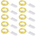 Guirlande lumineuse [lot de 20], mini guirlande led a pile m 0 leds fil de cuivre intrieur et extrieur ...