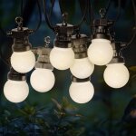 Guirlande lumineuse multicolore de 5 m ? 24 v, 5 m, 10 lumi�res [fil de 4 mm de diam�tre, transformateur ...