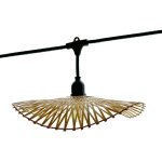 Guirlande lumineuse serenity beige bambou 6m